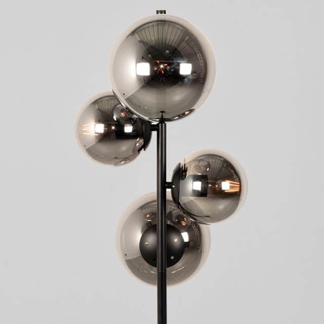 Vloerlamp Fumo 8211 Grijs 8211 Glas 8211 Rhb Home Amp Living