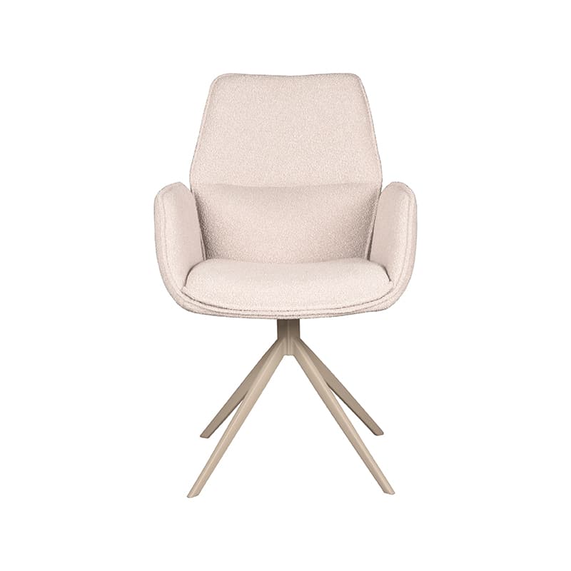 Eetkamerstoel Mellow 8211 Naturel 8211 Boucle 8211 Rhb Home Amp Living