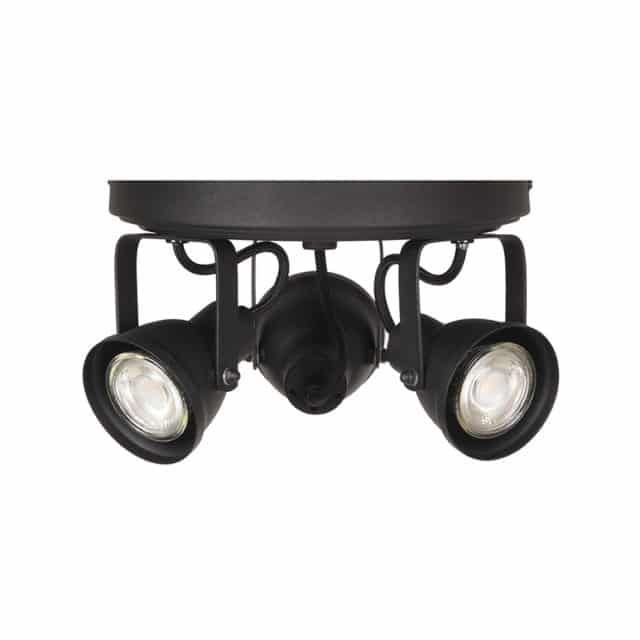 Spot Max Led 8211 Schwarz 8211 Metall 8211 3 Lichter 8211 Label51 8211 Rhb Home Amp Living