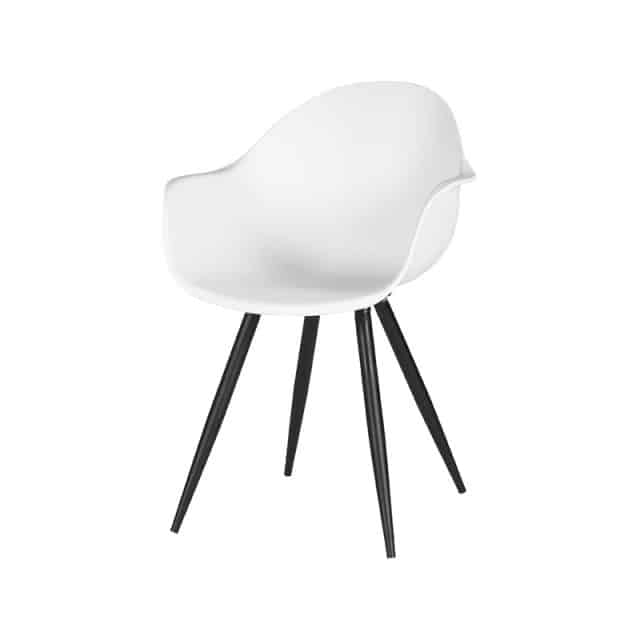 Eetkamerstoel Luca 8211 Wit 8211 Kunststof 8211 Label51 8211 Rhb Home Amp Living