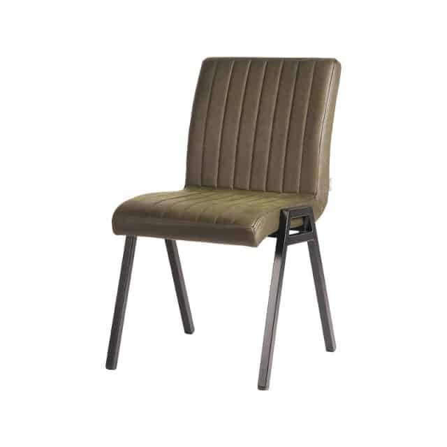 Eetkamerstoel Matz 8211 Legergroen 8211 Microvezel 8211 Label51 8211 Rhb Home Amp Living