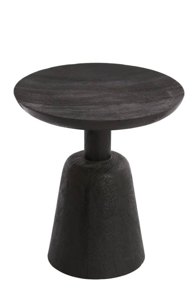 Bijzettafel Paxi 8211 40 215 47 Cm 8211 Hout 8211 Mat Zwart 8211 Rhb Home Amp Living