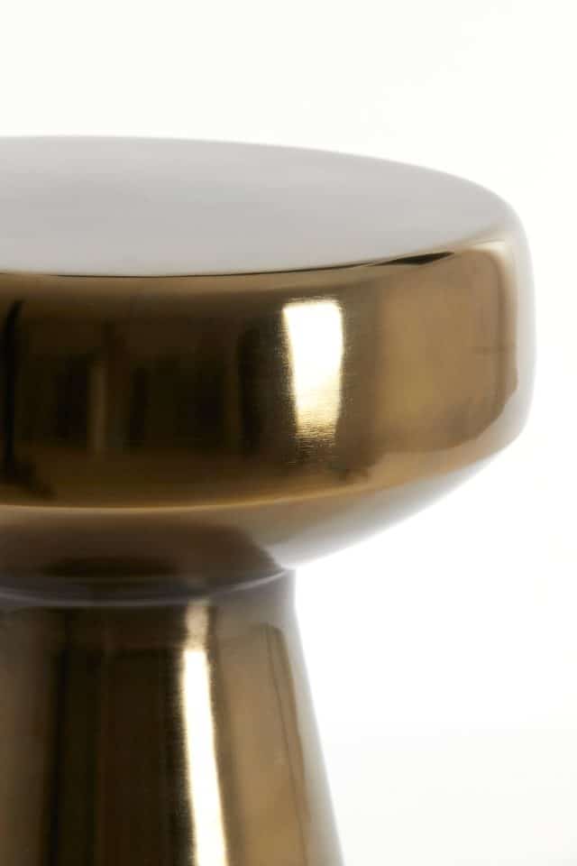 Bijzettafel Dakwa 8211 38 215 42 Cm 8211 Glanzend Zwart Nikkel 8211 Rhb Home Amp Living