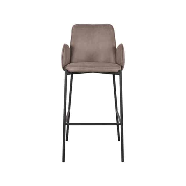 Barkruk Joni 8211 Taupe 8211 Microfiber 8211 Zithoogte 78 Cm 8211 Label51 8211 Rhb Home Amp Living