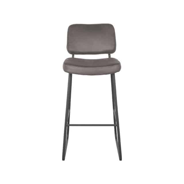 Barkruk Noah 8211 Antraciet 8211 Microfiber 8211 Zithoogte 78 8211 Label51 8211 Rhb Home Amp Living