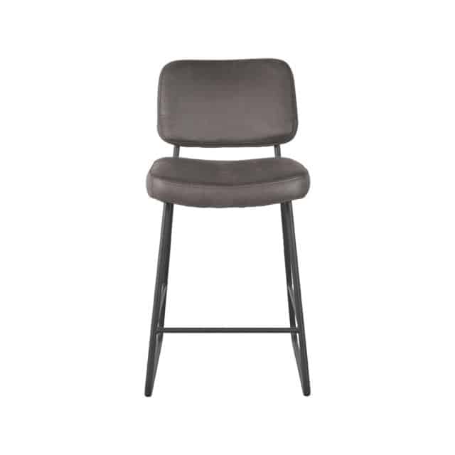 Barkruk Noah 8211 Antraciet 8211 Microfiber 8211 Zithoogte 65 8211 Rhb Home Amp Living