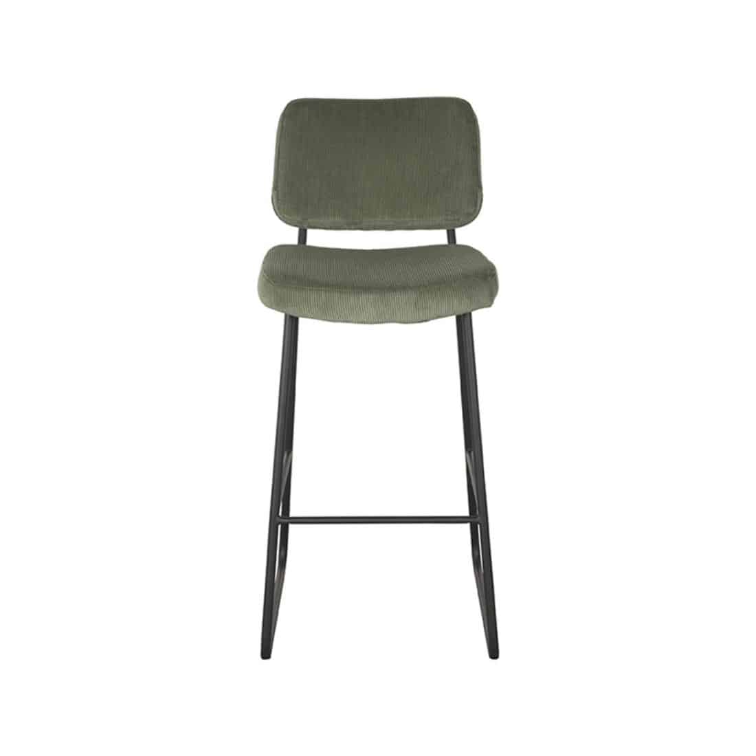 Barkruk Noah 8211 Groen 8211 Ribcord 8211 Zithoogte 78 8211 Label51 8211 Rhb Home Amp Living