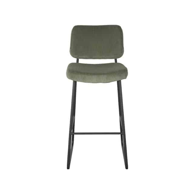 Barkruk Noah 8211 Groen 8211 Ribcord 8211 Zithoogte 78 8211 Label51 8211 Rhb Home Amp Living