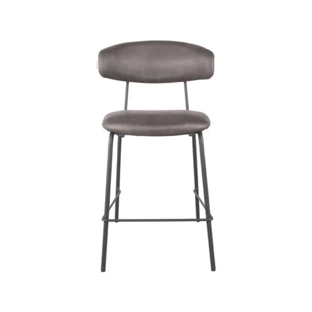 Barkruk Zack 8211 Antraciet 8211 Microfiber 8211 Zithoogte 65 8211 Label51 8211 Rhb Home Amp Living