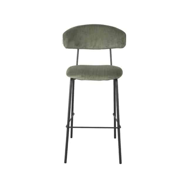 Barkruk Zack 8211 Groen 8211 Ribcord 8211 Zithoogte 78 8211 Label51 8211 Rhb Home Amp Living