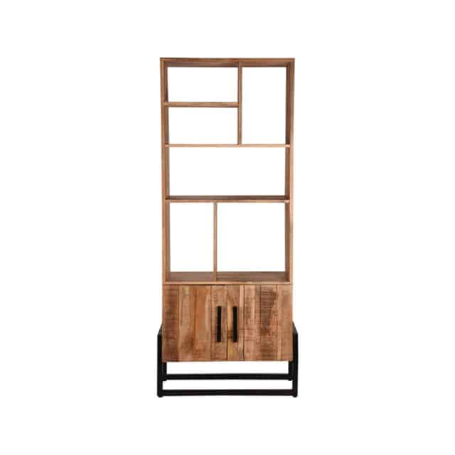 Boekenkast Bolivia 8211 Ruw 8211 Mangohout 8211 Label51 8211 Rhb Home Amp Living