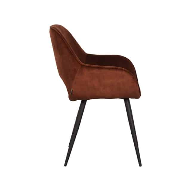 Eetkamerstoel Fer 8211 Rust 8211 Velours 8211 Label51 8211 Rhb Home Amp Living