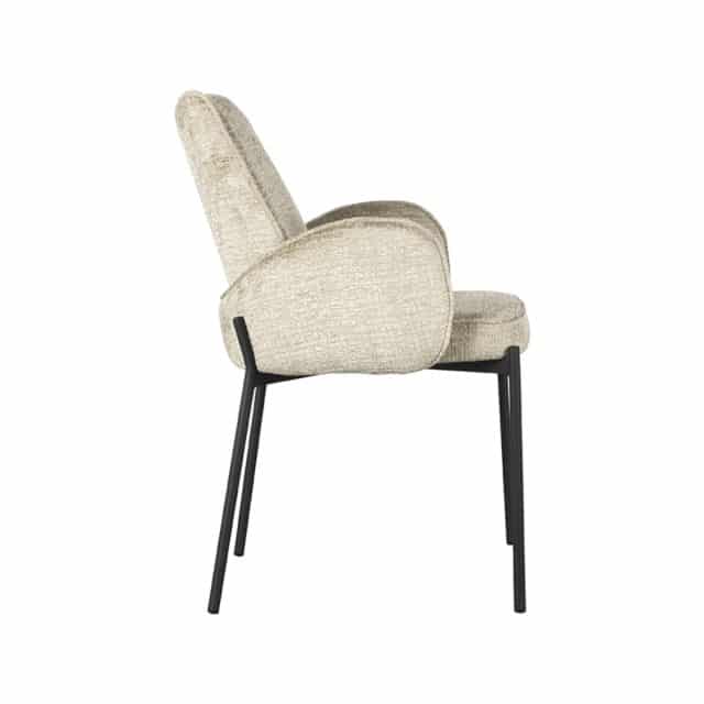 Eetkamerstoel Joni 8211 Beige 8211 Fluweel 8211 Label51 8211 Rhb Home Amp Living
