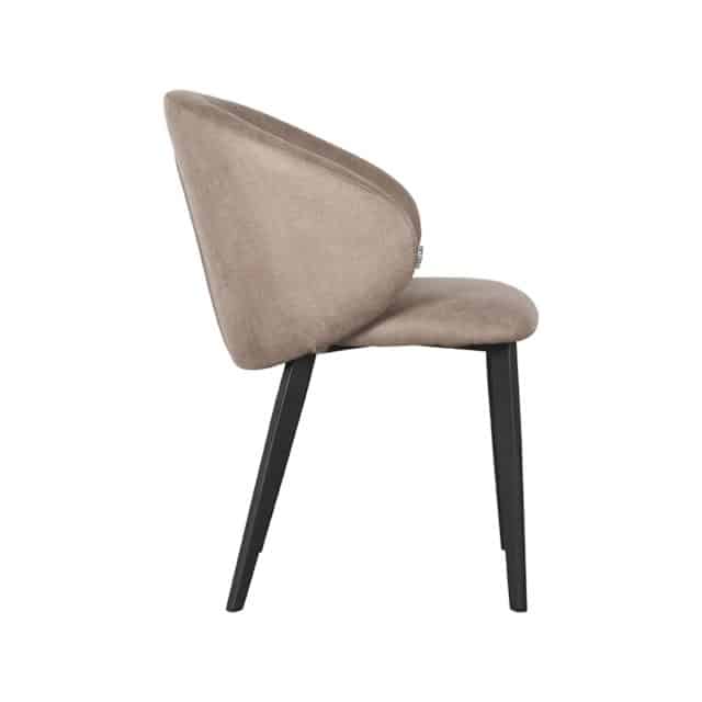 Eetkamerstoel Logan 8211 Taupe 8211 Microfiber 8211 Label51 8211 Rhb Home Amp Living