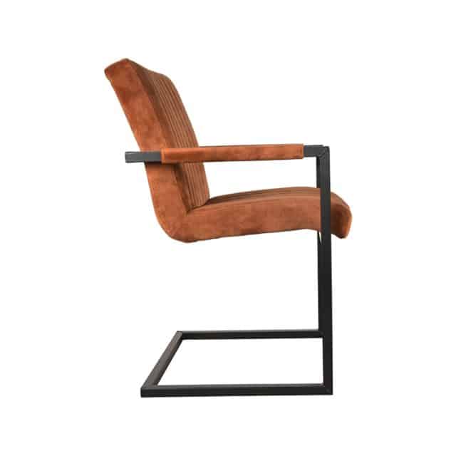 Eetkamerstoel Milo 8211 Oker 8211 Velours 8211 Label51 8211 Rhb Home Amp Living