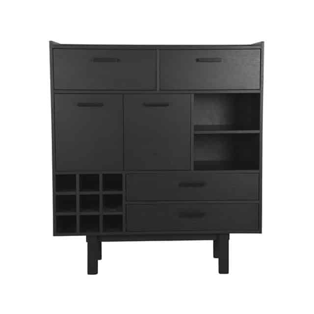 Bergkast Cali 8211 Zwart 8211 Eiken 8211 Label51 8211 Rhb Home Amp Living