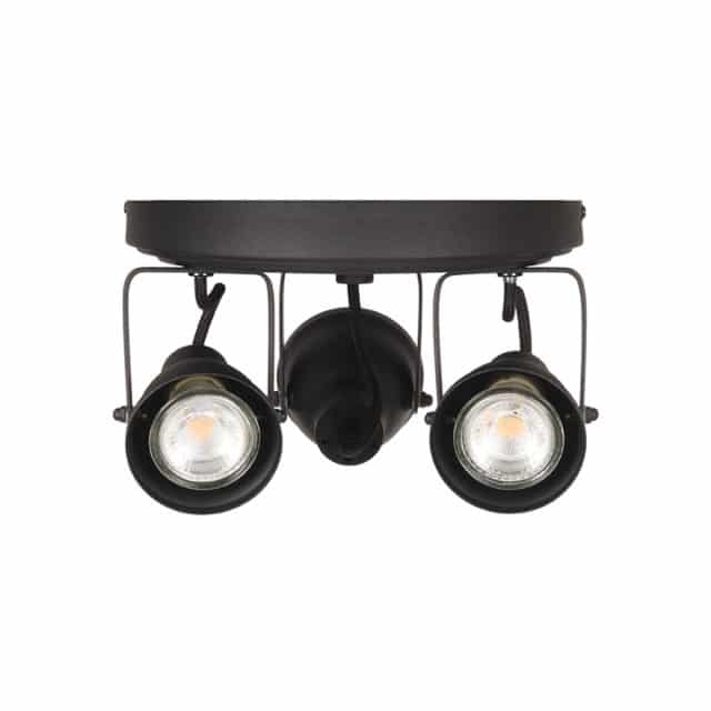 Spot Max Led 8211 Zwart 8211 Metaal 8211 3 Lichts 8211 Label51 8211 Rhb Home Amp Living