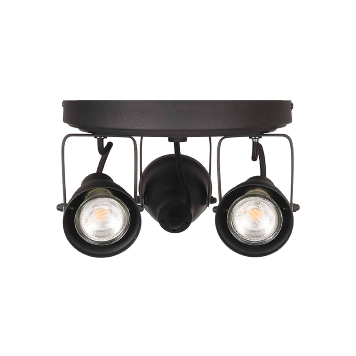Spot Max Led 8211 Schwarz 8211 Metall 8211 3 Lichter 8211 Label51 8211 Rhb Home Amp Living