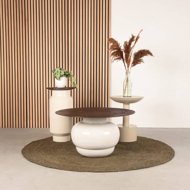 Salontafel Dim 8211 Ivoor 8211 Mangohout 8211 Rhb Home Amp Living