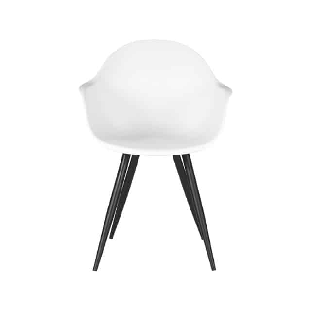 Eetkamerstoel Luca 8211 Wit 8211 Kunststof 8211 Label51 8211 Rhb Home Amp Living