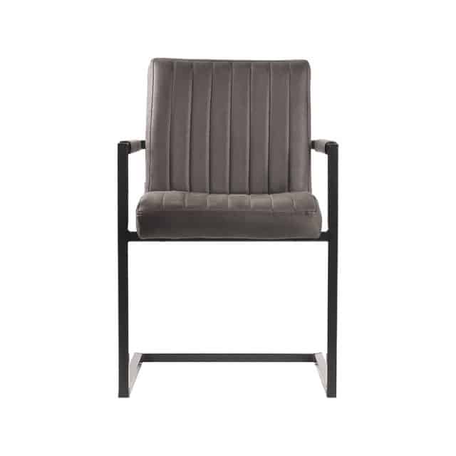 Eetkamerstoel Milo 8211 Antraciet 8211 Microvezel 8211 Label51 8211 Rhb Home Amp Living
