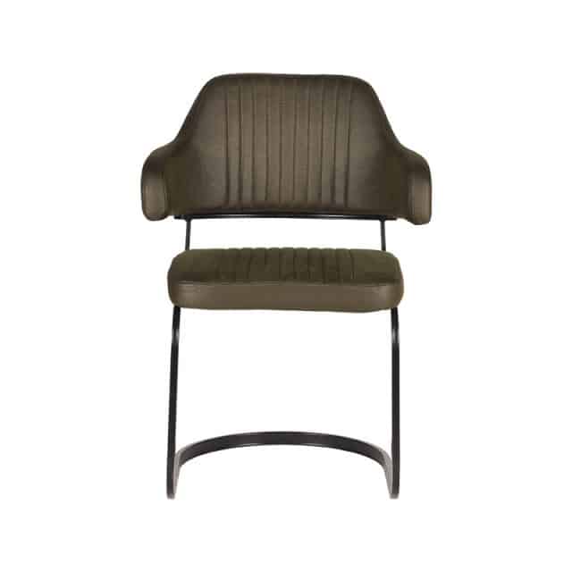 Eetkamerstoel Otta 8211 Legergroen 8211 Microvezel 8211 Label51 8211 Rhb Home Amp Living