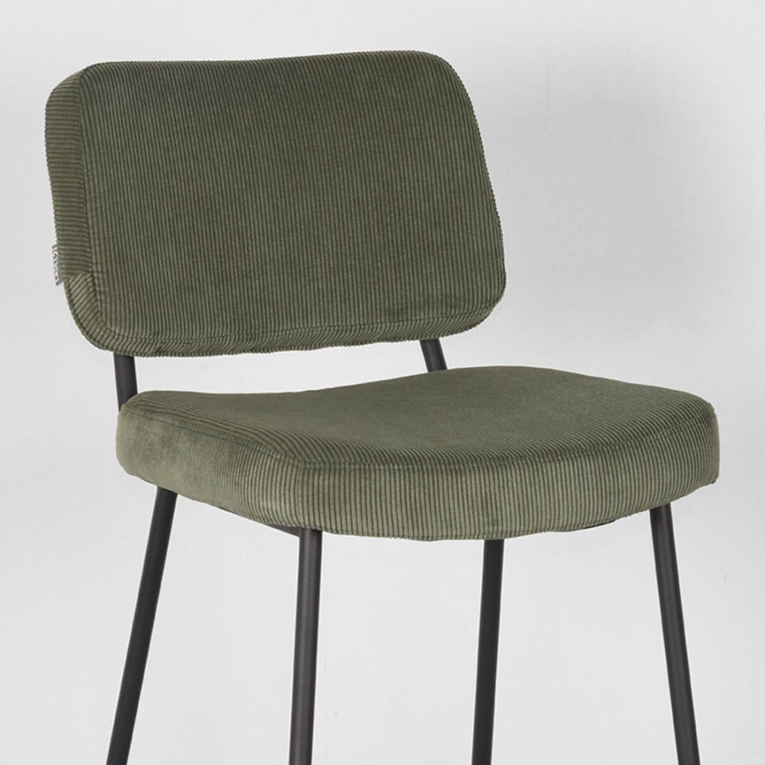 Barkruk Noah 8211 Groen 8211 Ribcord 8211 Zithoogte 78 8211 Label51 8211 Rhb Home Amp Living