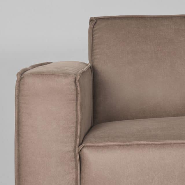 Bank Kay 8211 Taupe 8211 Microvezel 8211 2 Zits Hoek 2 Zits 8211 Label51 8211 Rhb Home Amp Living
