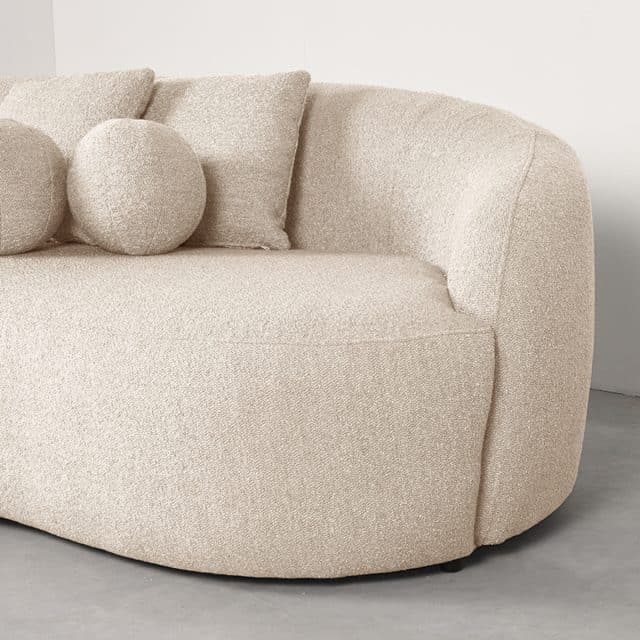 Bank Nesso 8211 Beige 8211 Boucl 8211 3 Zits 8211 Label51 8211 Rhb Home Amp Living