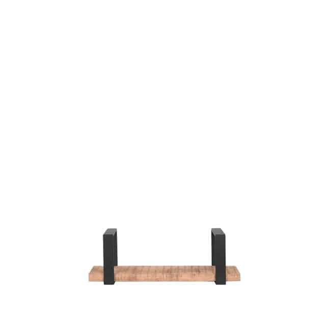 Wanddecoratie Slam Wandplank 8211 Zwart 8211 Mangohout 8211 M 8211 Label51 8211 Rhb Home Amp Living