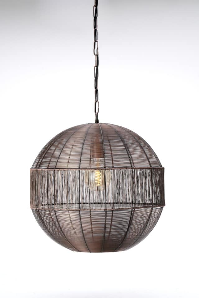 Hanglamp Pilka 8211 45 215 47 Cm 8211 Antiek Koper 8211 Rhb Home Amp Living