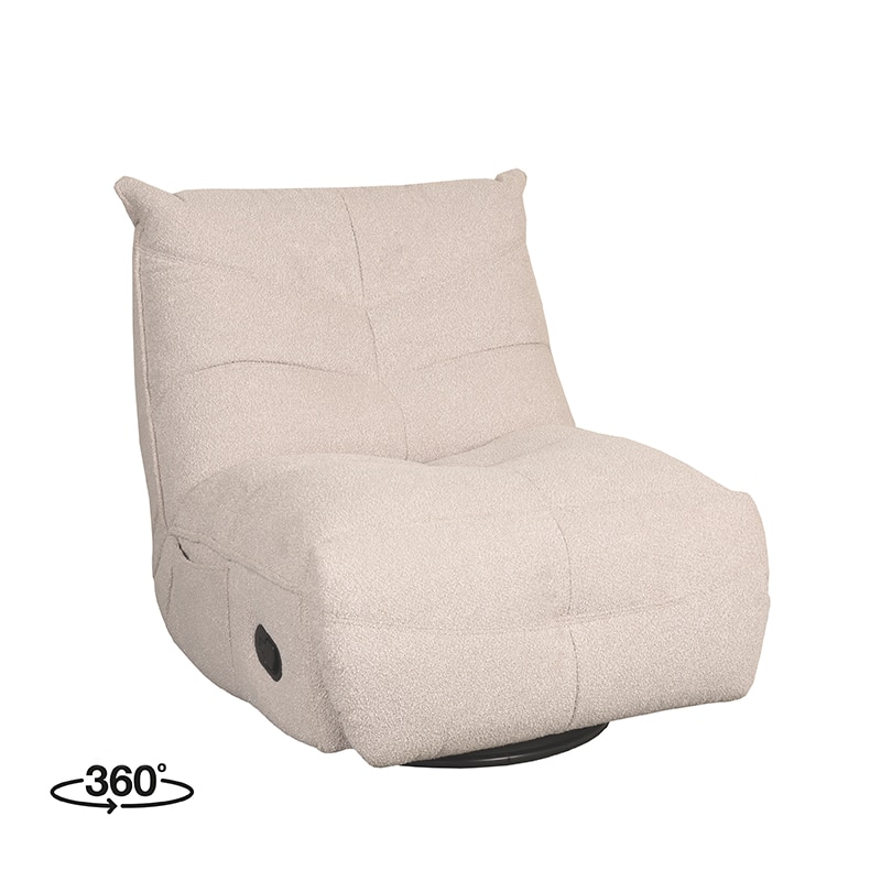 Fauteuil Take It Easy 8211 Naturel 8211 Boucle 8211 Rhb Home Amp Living