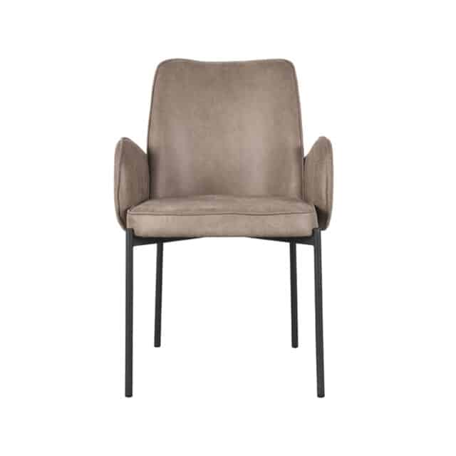 Eetkamerstoel Joni 8211 Taupe 8211 Microfiber 8211 Label51 8211 Rhb Home Amp Living