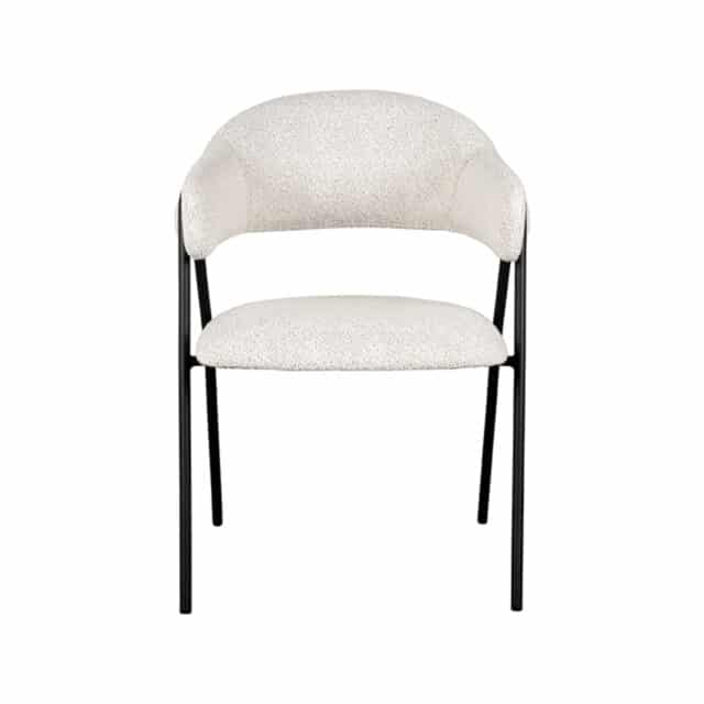 Eetkamerstoel Lowen 8211 Ivoor 8211 Boucl 8211 Label51 8211 Rhb Home Amp Living