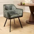 Emma Esszimmerstuhl - Velvet Hunter Green - RHB Home & Living