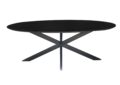 Esstisch Oslo - Schwarz - Oval - 210 cm - RHB Home & Living