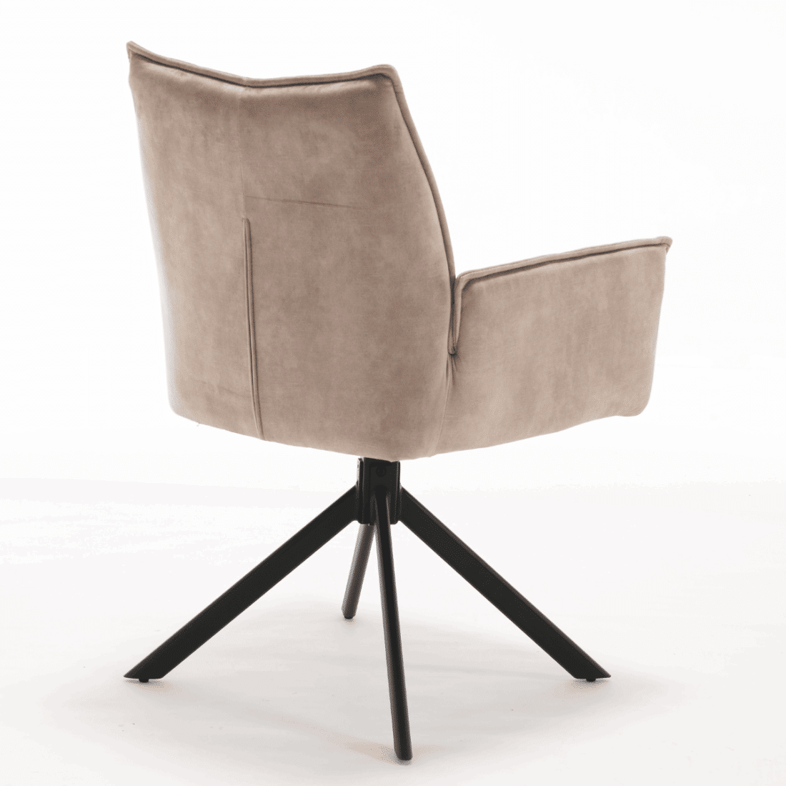 Eetkamerstoel Dani 8211 Fluweel Beige 8211 Rhb Home Amp Living