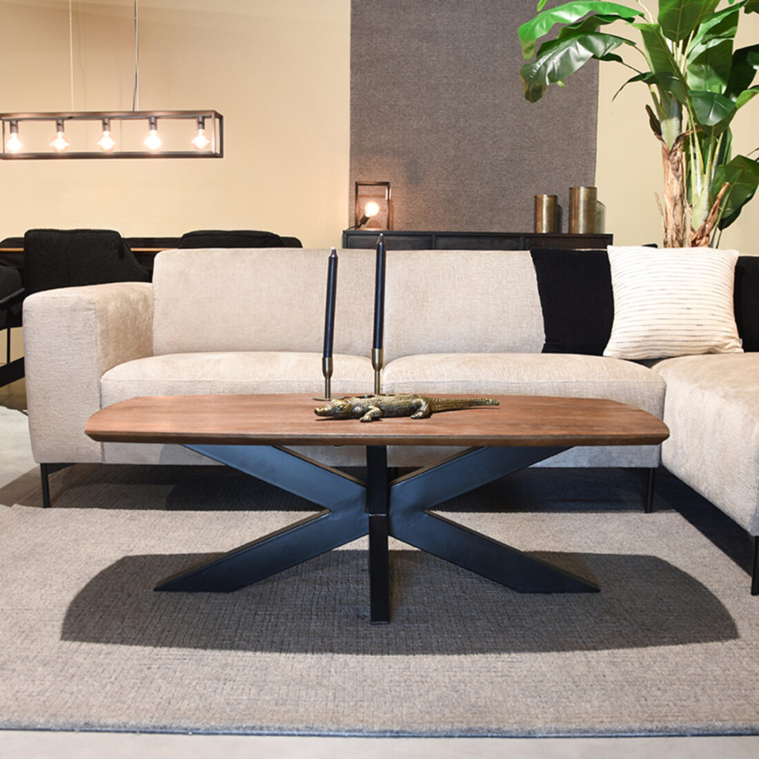 Salontafel Zane 8211 Espresso 8211 Mangohout 8211 Rhb Home Amp Living