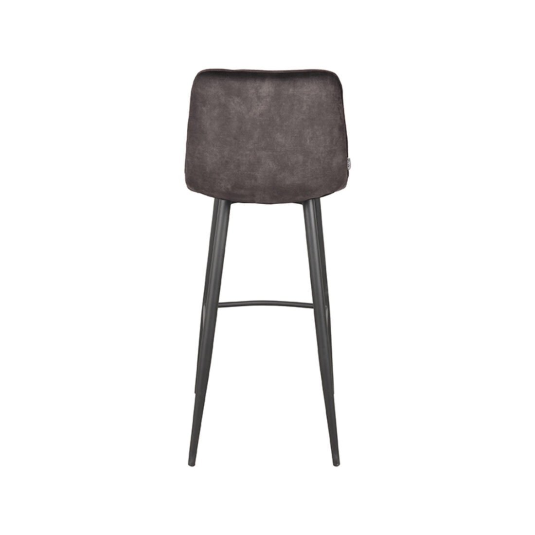 Barkruk Jelt 8211 Antraciet 8211 Velours 8211 Zithoogte 78 8211 Label51 8211 Rhb Home Amp Living