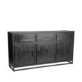 Dressoir Chili - Zwart - Mangohout - Label51 - RHB Home & Living