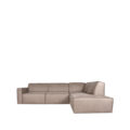 Sofa Kay - Taupe - Mikrofaser - 2-Sitzer + Ecke + 2-Sitzer - Label51 - RHB Home & Living