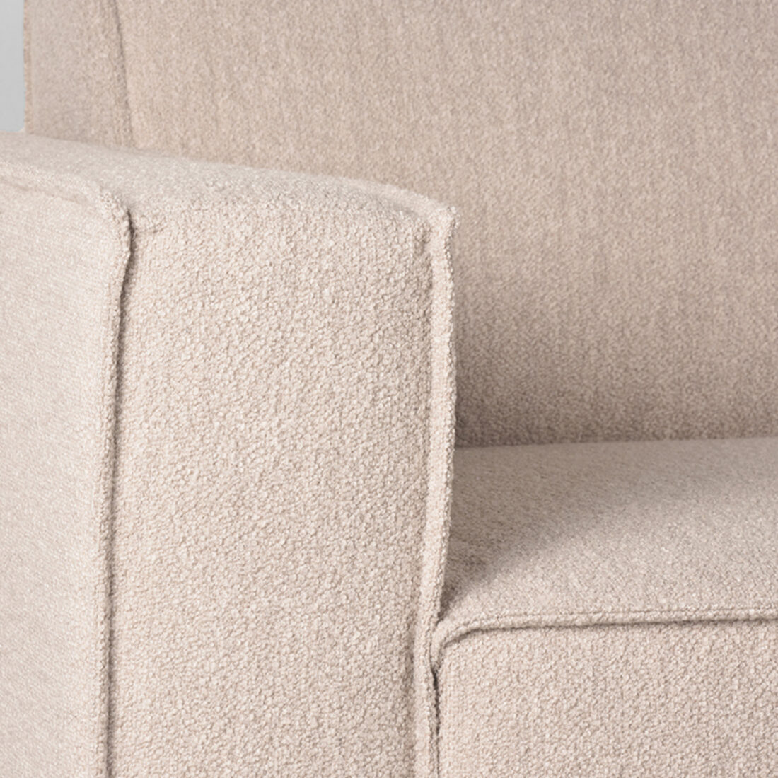 Bank Kay 8211 Naturel 8211 Boucle 8211 2 Zits Hoek 2 Zits 8211 Label51 8211 Rhb Home Amp Living