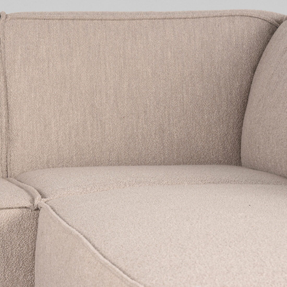 Bank Kay 8211 Naturel 8211 Boucle 8211 2 Zits Hoek 2 Zits 8211 Label51 8211 Rhb Home Amp Living