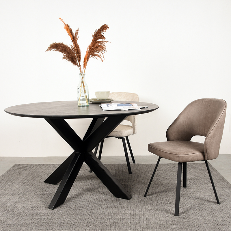 Eetkamerstoel Lewis 8211 Taupe 8211 Microfiber 8211 Label51 8211 Rhb Home Amp Living Eetkamerstoel Lewis 8211 Taupe 8211 Microfiber 8211 Label51 8211 Rhb Home Amp Living