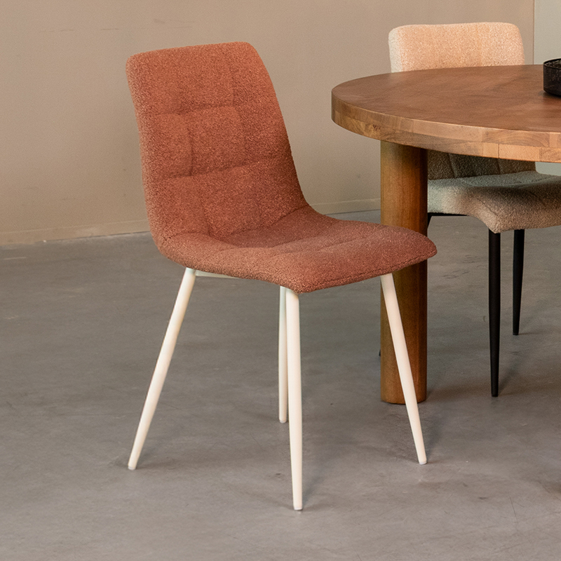 Eetkamerstoel Nino 8211 Terra 8211 Boucle 8211 Rhb Home Amp Living