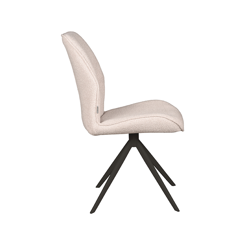 Eetkamerstoel Comfy 8211 Naturel 8211 Boucle 8211 Rhb Home Amp Living