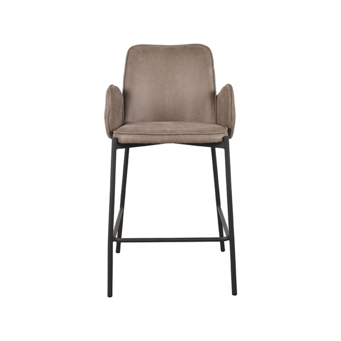 Barkruk Joni 8211 Taupe 8211 Microfiber 8211 Zithoogte 65 Cm 8211 Label51 8211 Rhb Home Amp Living