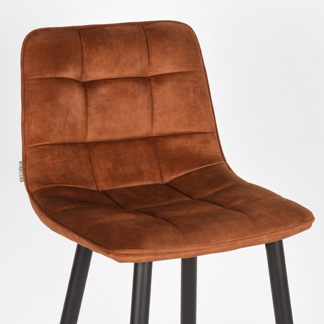 Barkruk Jelt 8211 Oker 8211 Velours 8211 Zithoogte 78 8211 Label51 8211 Rhb Home Amp Living