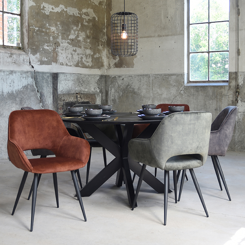 Trp Post Container Data Trp Post Id 16579 Dining Chair Fer 8211 Hunter 8211 Velours 8211 Label51 8211 Rhb Home Amp Living Trp Post Container