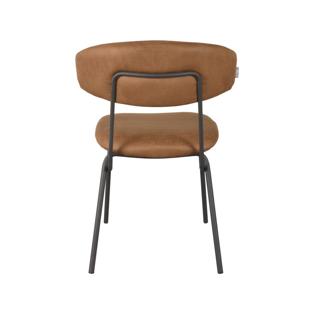 Eetkamerstoel Zack 8211 Cognac 8211 Microfiber 8211 Rhb Home Amp Living